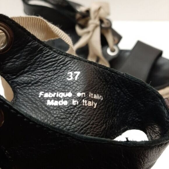 RUDSAK Italy Baptista Lace-Up Ankle Gladiator Sandal Flats Sz US 7 | Eur 37 - Picture 13 of 15